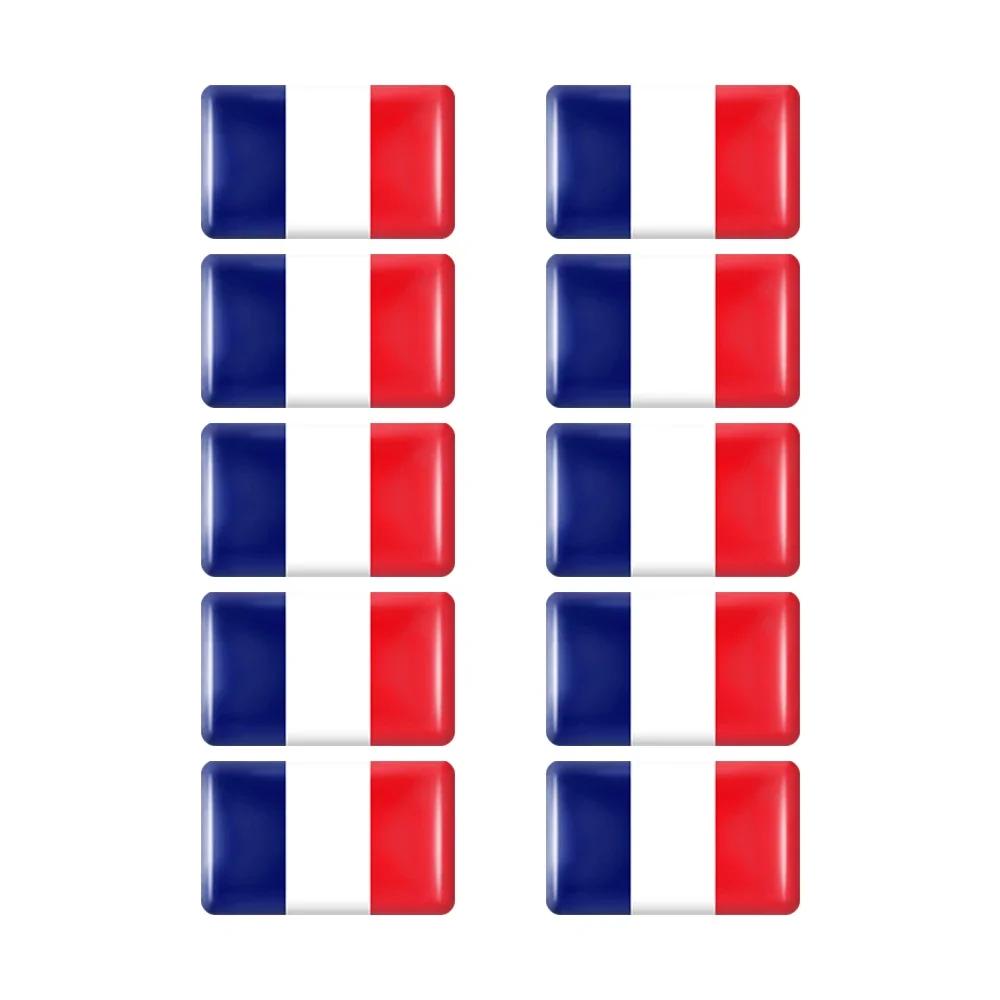 10pcs Epoxy Sweden Flags Sticker Car Interior Decoration Decal for VOLVO S40 S60 S80 S90 XC40 XC60 XC70 XC90 V40 V60 V70 Badge