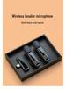 Cross-border Wireless Lavalier Microphone: Noise-Reducing Mini Mic with Digital Display for Video & Audio Recording.