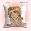 Game D-Dating K-Killmulator Pillow Covers Cartoon Sofa Decorative Home Double-Sided Printing Short Plush Cute Cushion Cover