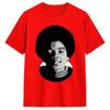 MMichael JJackson Fan Art TShirt Summer Streetwear TShirts Cotton Novelty Tee Shirt For Unisex Custom Logo Top Tees