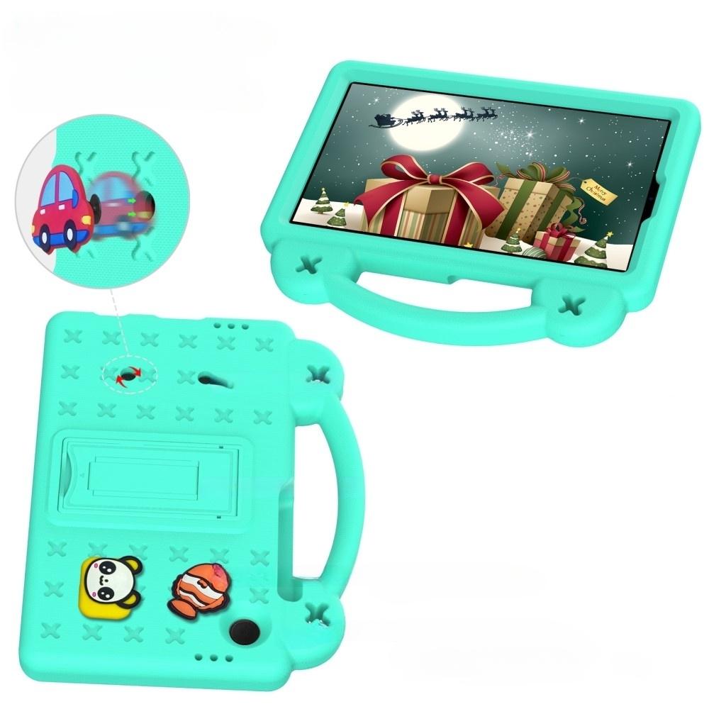 Case for Samsung Galaxy Tab A11 / A9, Cute Patterns, with Stand, Green