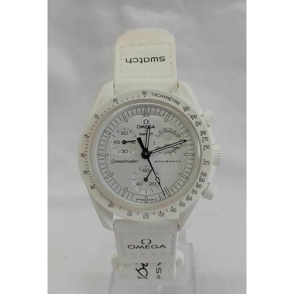 Used OMEGA/SWATCH S033W700 MISSION TO THE MOONPHASE