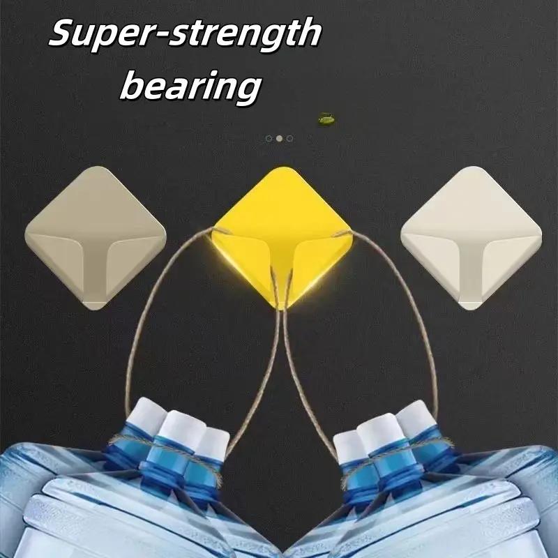 Heart Power Cord Plug Bracket Wall Mounted Cartoon Adhesive Hook Socket Storage Rack Holder Home organizer