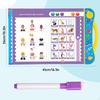 English Learning Book Homeschool Teaching Toy for Travel Airplane Sound