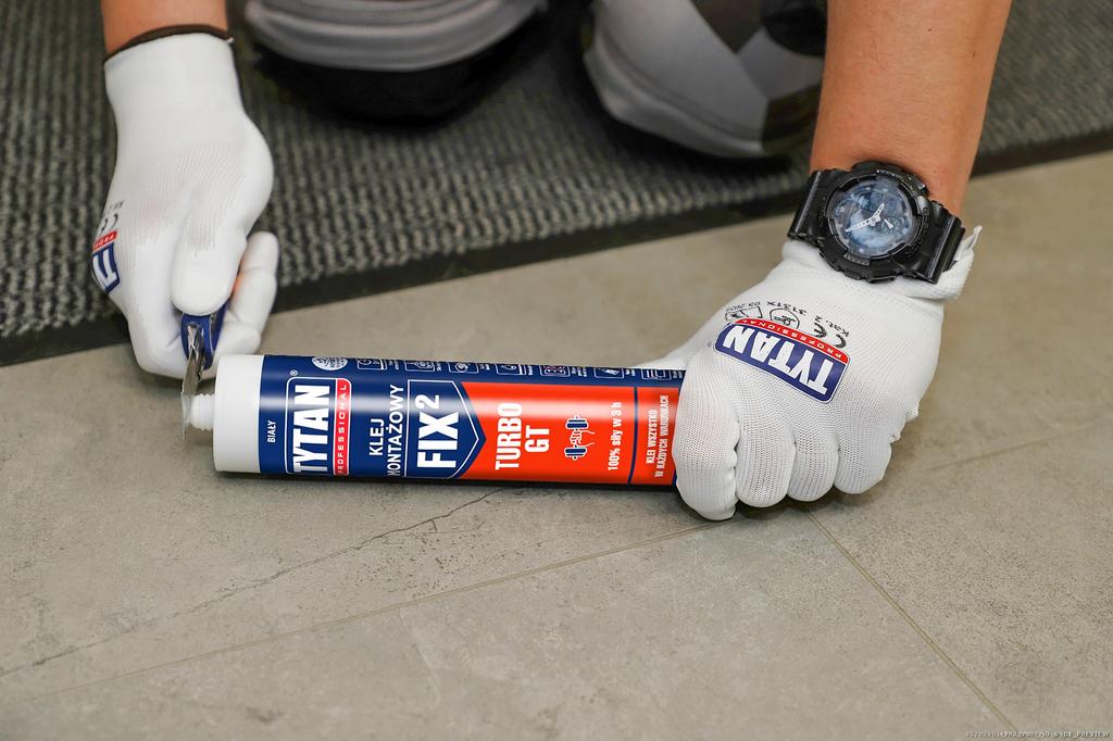 Tytan Professional Fix2 Gt Mounting Glue 290 White Turbo 1 Pc