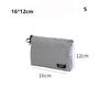 Multifunctional Clothing Packaging Bag Silicone-coated Travel Cosmetics Organizer Bag