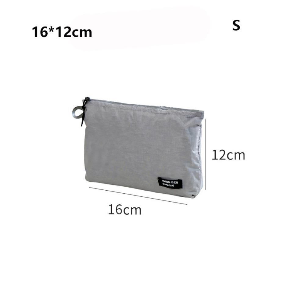 Multifunctional Luggage Storage Bag Portable Travel Cosmetics Organizer Bag Grey S