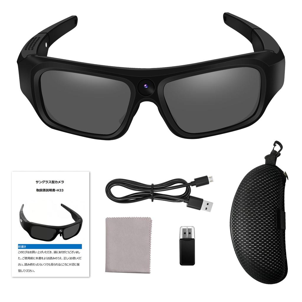 Video Wearable Mini Action Wide IP55 Easy 256GB Overwrite Vlog Driving Outdoor Japanese Instruction Manual Included 4K ResolutionMini Camera,