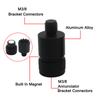 4pcs Carp Fishing Accessories Tools Alarm Magnetic Connector Quick Change Connector M3/8Aluminium Easy To Install Fishing Tackle