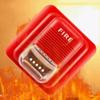Horn Alert Fire Alarm System Wireless Technology Strobe Sounder Wireless Fire Alarm  Fire Detection