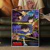 Anime D-detective Conan Classic Vintage Posters Whitepaper Prints Posters Artwork Kawaii Room Decor