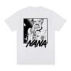 Japanese Anime Nana Osaki Pattern Printed Tshirt 2026 Summer Unisexs Womens Oversized Tshirt Fun Shirt Y2K Hiphop Fashion Top