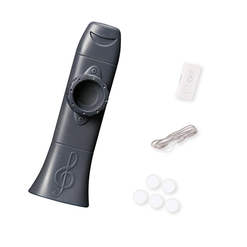 Plastic Kazoo with Lanyard and Membranes For Music Classes Party Outdoor Activities Colorful Plastic Musical Instrument