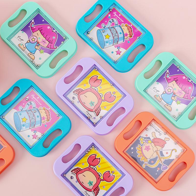 Cartoon Rolling Ball Track Maze Toys Novelty Children Early Educational Toys Puzzle Board Game Balance Training Kids Funny Gifts