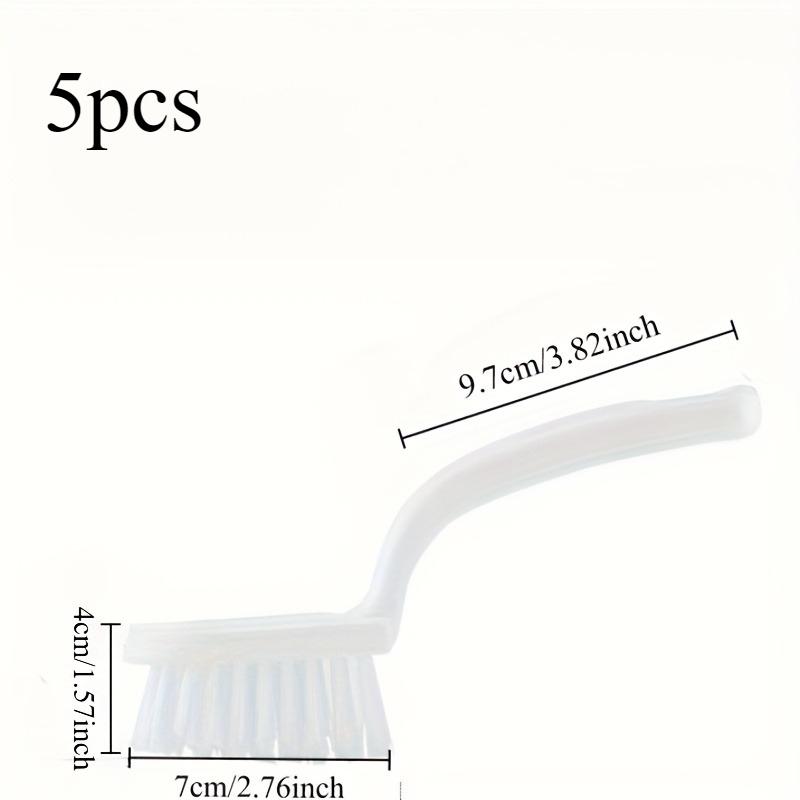 3/5pcs Soft Bristle Crevice Brush - Handheld Cleaning Tool for Bathroom,Kitchen - No Dead Corner Design Ideal for Housewarming