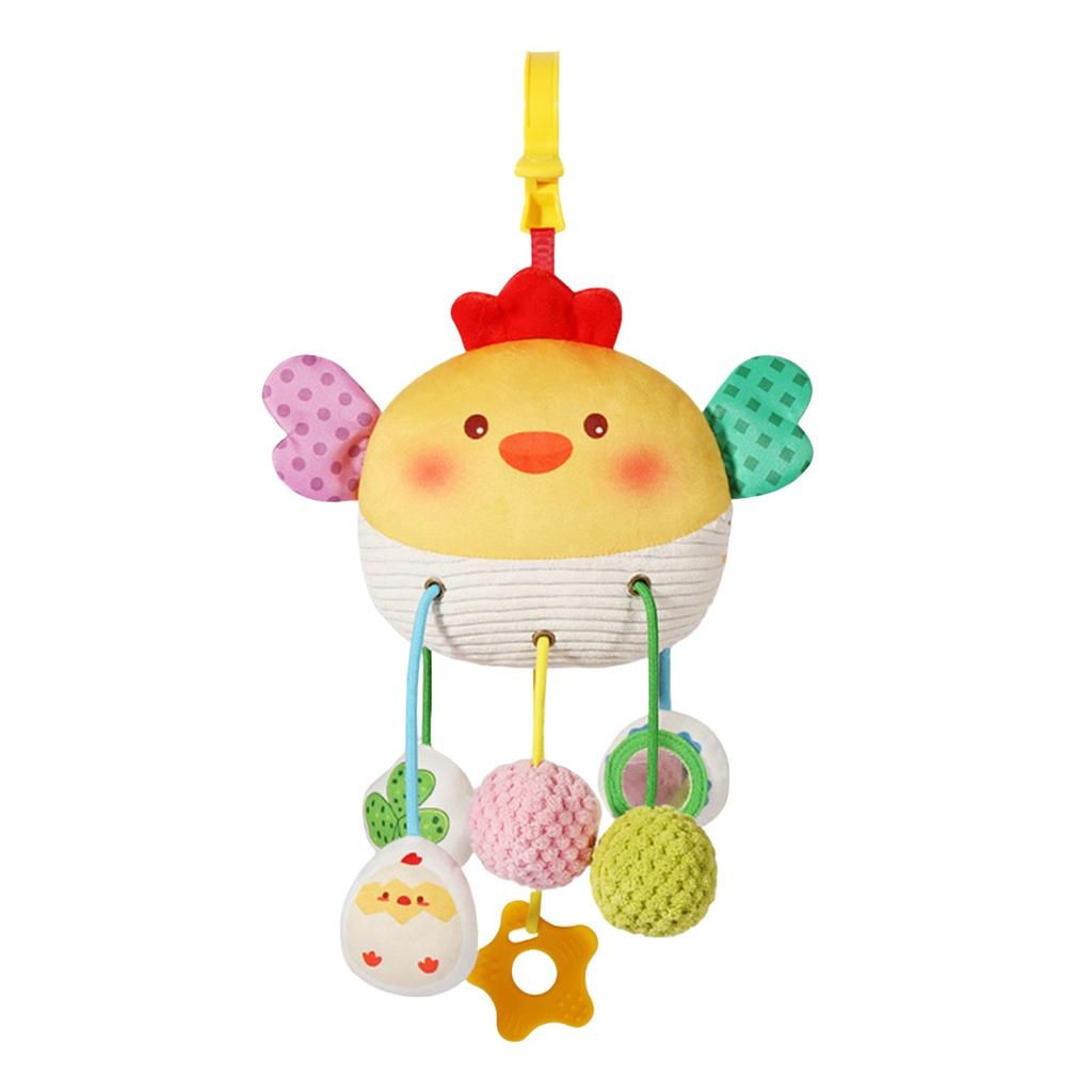 Pull Rope To Pull Out The Crib Bell, Stroller Baby Stroller Rattle Pendant, Newborn Soothing Toy