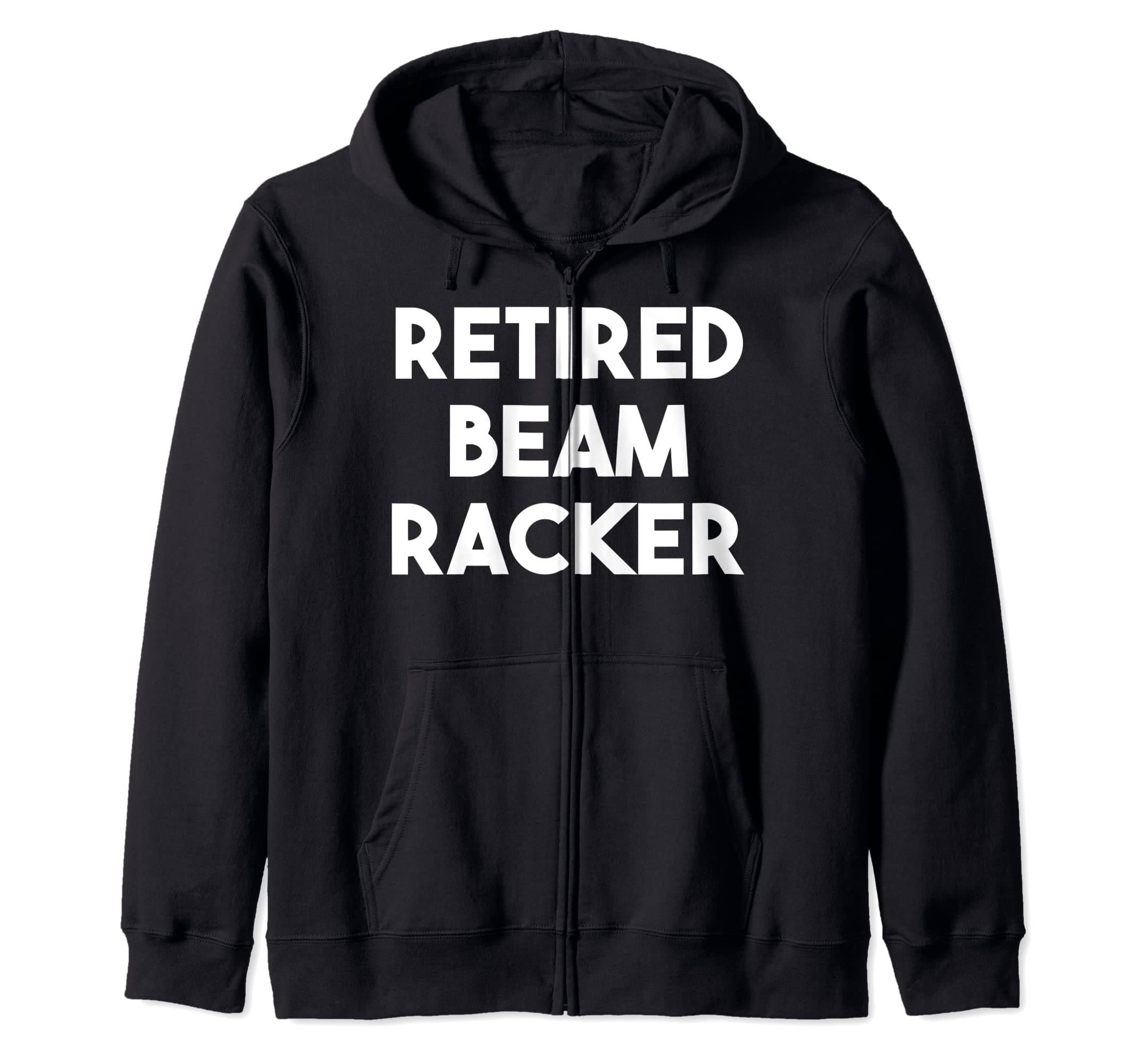 

Retired beam lacquer zip hoodie