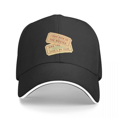 The Joke Brandi Carlile Etiqueta De Entradas De Película Gorra De Béisbol Gorras Deportivas Ropa De Calle Sombrero Unisex para Mujer