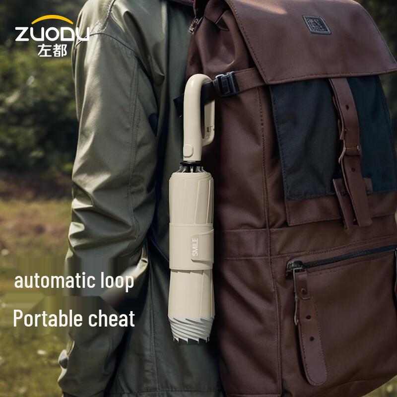 

ZUODU Large Windproof Automatic Folding Umbrella