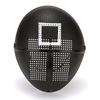 Full Face Black for Halloween Costume Party Performance Prop