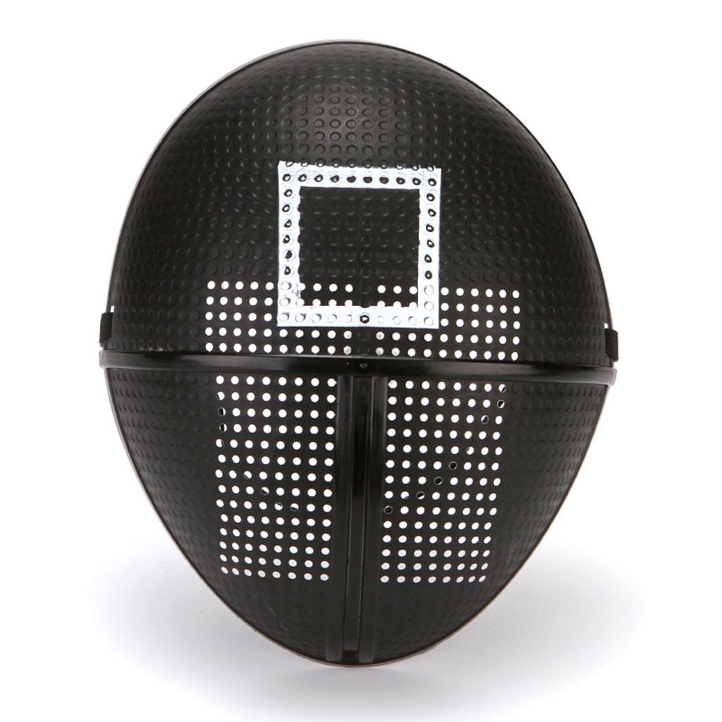 Full Face Black for Halloween Costume Party Performance Prop