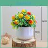 Fake Green Plant Pot With Plastic Handcrafted Prosperity Tree For Home Decor