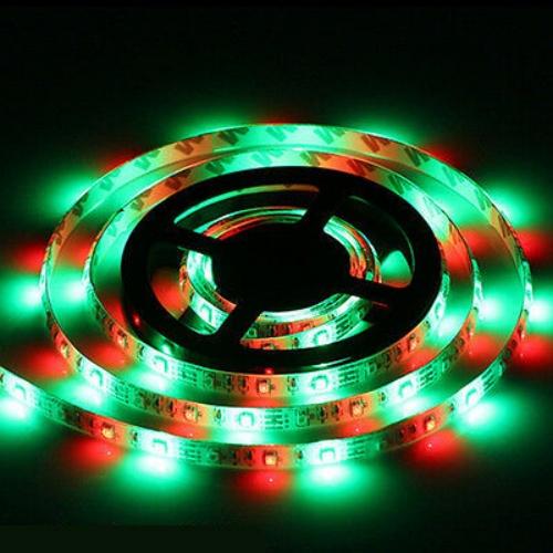 5m 300-LED DC12V RGB 3528 SMD Car Off-Road Glow Atmosphere Lamp Strip Waterproof