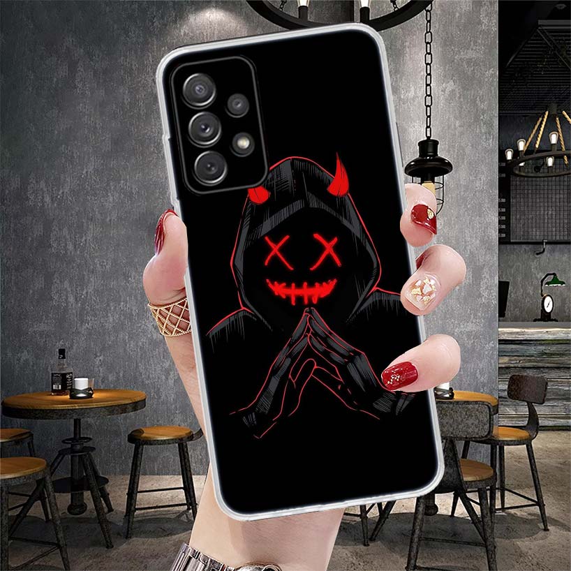 Devil Bad Boy Anime Phone Case For Samsung Galaxy A13 A14 A15 A16 A17 A53 A54 A55 A56 A57 A33 A34 A35 A36 A37 A23 A24 A25 A26 Ga