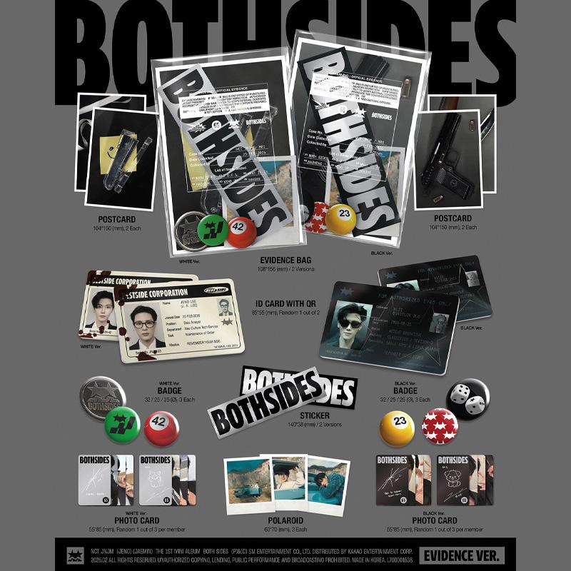 NCT JNJM – Mini 1st Album ‘BOTH SIDES’ (EVIDENCE Ver.) (Smart Ver.)