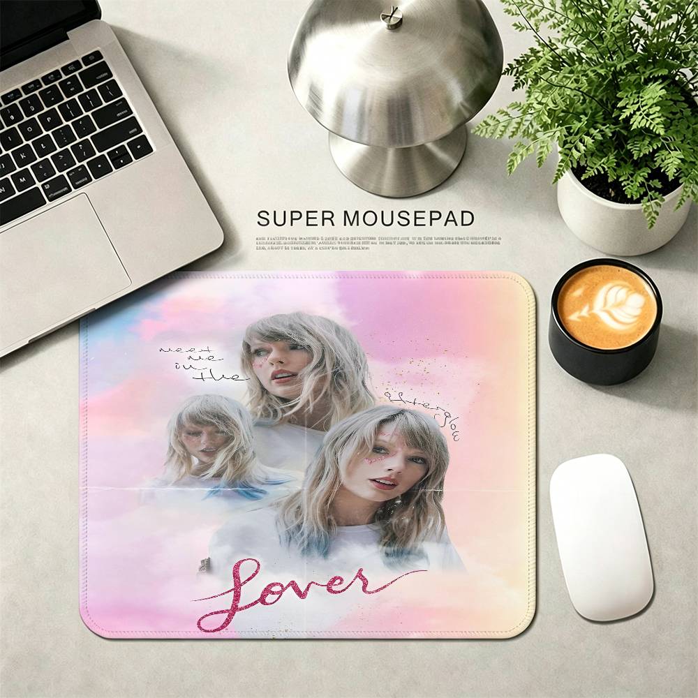 Singer T-Taylor-S-Swift-ES T-TTPD 25x29cm Small Office Student Gaming Thickened Pad Non-slip Cushion Mouse Pad Writing Desk Mats