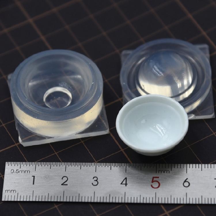Miniature Silicone Bowl Mold Crafting Detailed Resin Decoration And Small Items Tableware Scene Accessories Mould