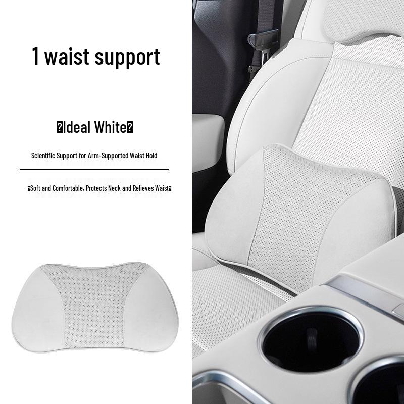 Compatible Headrest Neck Pillow & Lumbar Support for BYD Models: e2, e3, e9, S6, S7