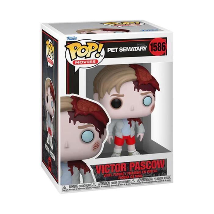 Figurine - funko - victor pascow (pop movies n° 1586) - pvc - 9 cm - blanc