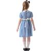 Cosplay Children's Drama Stage Performance Costumes Halloween Costumes European Pastoral Farm Costumes Checkered Girl Dress
