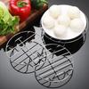 Round Air Fryer Baking Rack 19cm Steamer Rack Durable Oven Grill Racks  for Cosori Gourmia Foodi