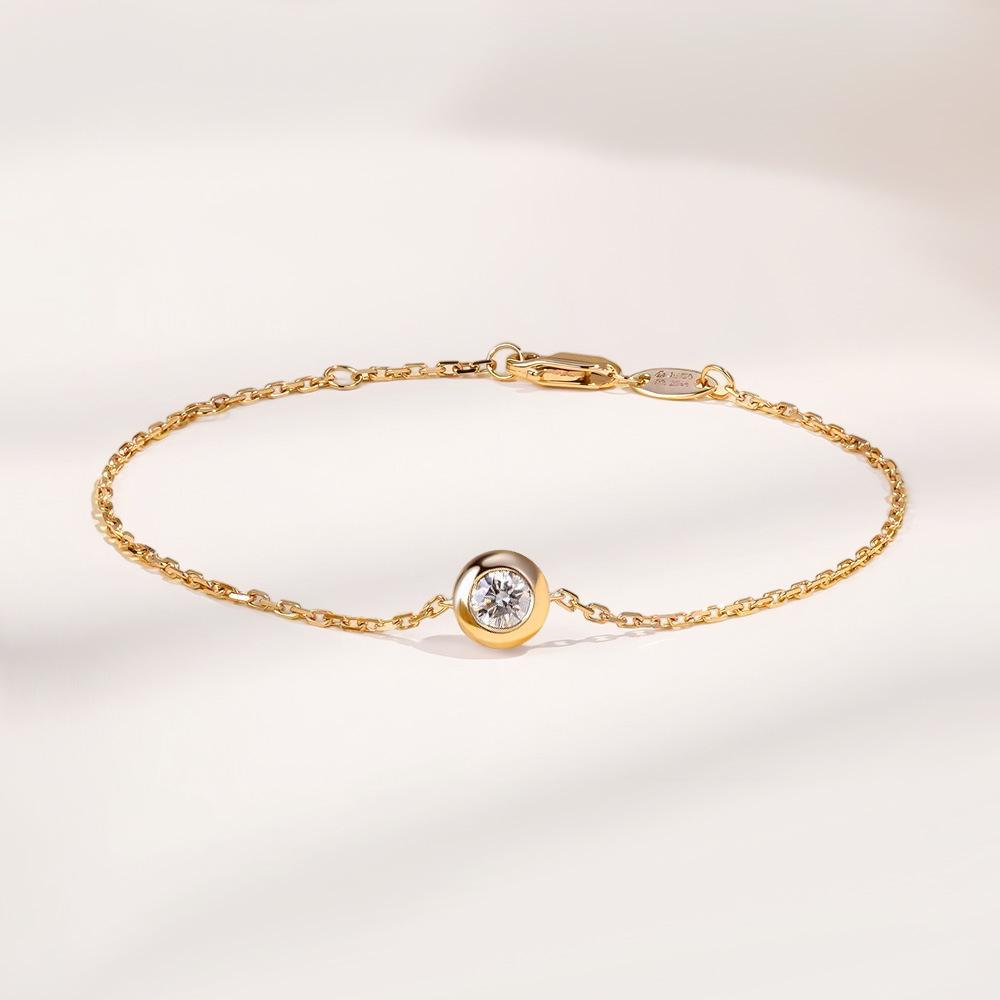 

Браслет-пузырь из стерлингового серебра S925 с муассанитами: Женские украшения высокой моды в ретро-стиле Zircon Variant (5A Sparkle)