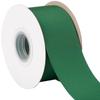[Tekdeere]Width 50mm Solid Forest Green Grosgrain Ribbon, Perfect for Gift Wrapping, Sewing, Hair Accessories, Wedding Decorations - 22 Meters/roll