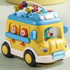 Baby Spielzeug Früherziehung Maschine Universelles Rad Schulbus Telefon Auto Mit Singen Und Licht Spielzeugauto Mit Spaß Ball Puzzle Geschenk