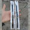Men's Retro Titanium Steel Sports Bracelet with Engraved Stainless Steel and Anti-Static Microfiber Rope