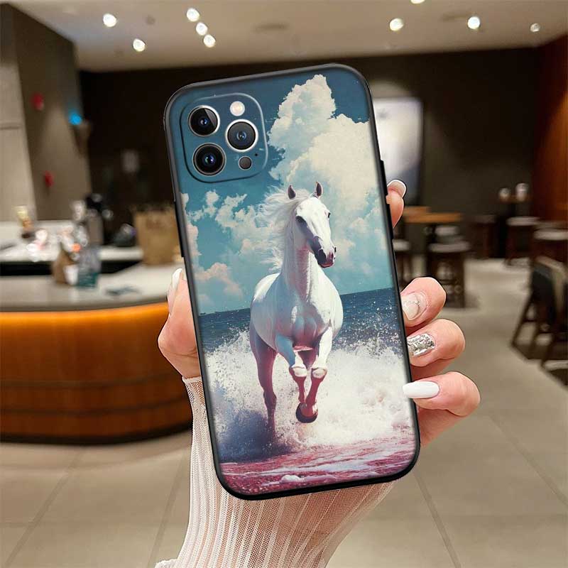 

NH22 Fine Horse Phone Case for Samsung Galaxy M06 M15 M16 M35 M55 M56 A36 A42 A50 A50S A51 A52 A32 A33 A05 A05S A06 A16 A20 Galaxy A32 4G