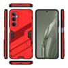 For Realme C65 4G Case PC+TPU Anti-scratch Phone Cover with Folding Kickstand