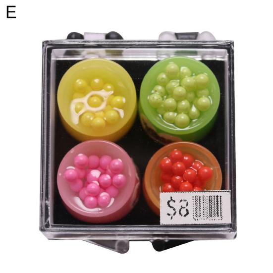 Practical Dollhouse Cake Wear-resistant 1/12 Miniature Boxed Cakes Model Kitchen Toys