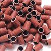 75/210Pcs/Box Sanding Cap Bands For Electric Manicure Machine 180/120/80 Grit Nail Drill Grinding Bit Files Pedicure Tool Set