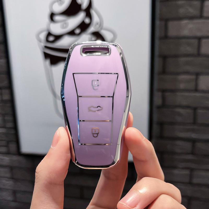 Tpu Car Key Cover Remote Control Fob Shell Case Keychain Holder Auto Accessories For Jac Vw Sol E10X Qx X8 E50 X6 A5E50A E40X X4