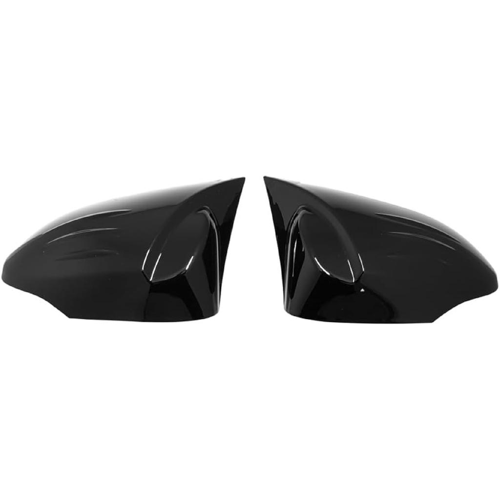 Glossy Black Exterior Side Mirror Cover Door Rear View Mirror Caps Trim Accessories for Toyota Corolla 2014-2018, Camry 2013-2017, CHR 2018-, Venza