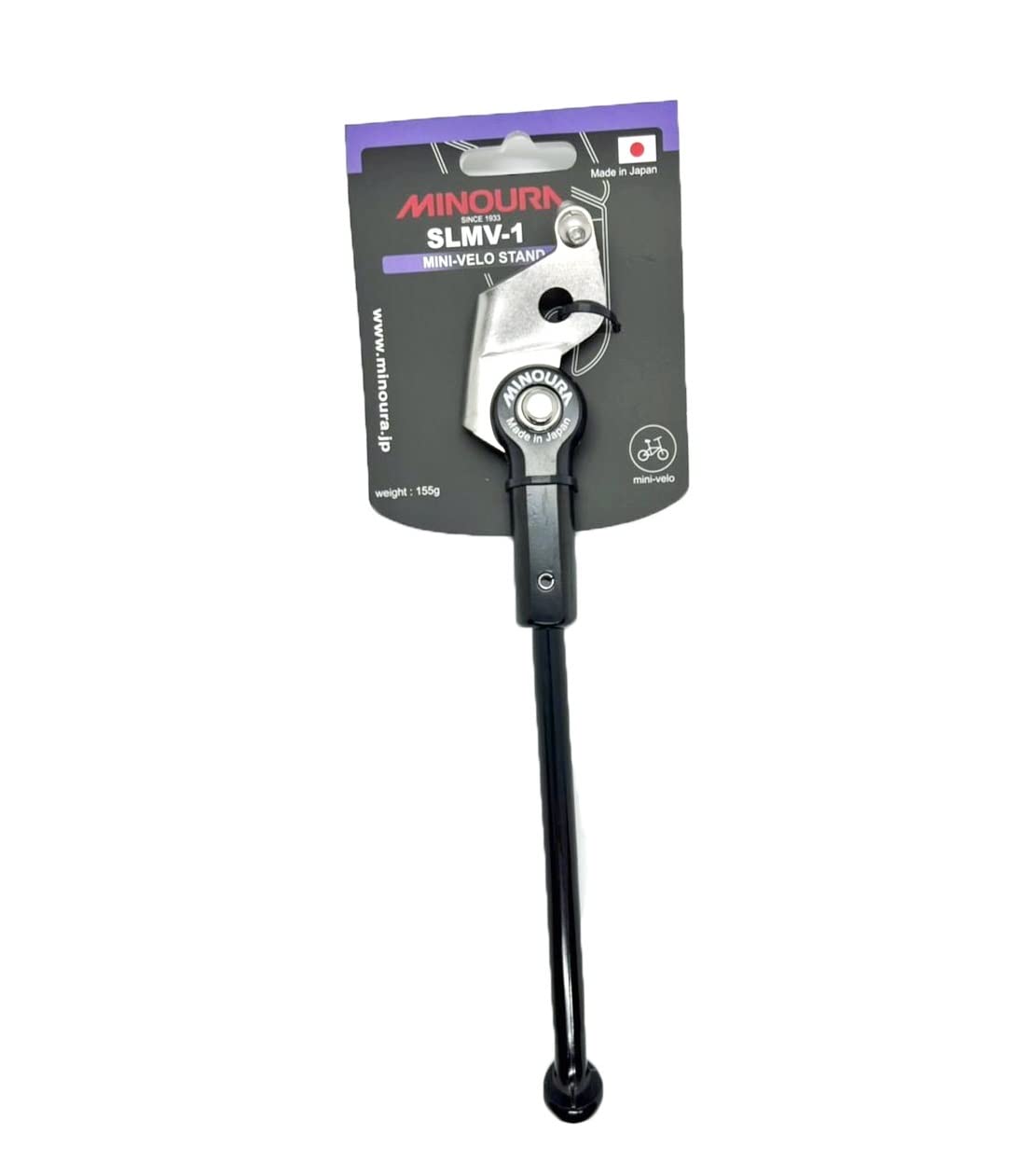 

Боковая подставка Pacific Cycles MINOURA Kickstand Black Birdy/BD-1 чёрный