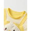 2025 New Style Girls' Pure Cotton Short-Sleeve Romper Newborn Baby Summer Thin One-Piece Crawling Suit Infant Duckling Summer Outfit