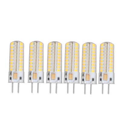 6 Adet GY6.35 LED Ampul 7W AC DC12V 700lm 72 LED 360 Derece LED Mısır Ampulü Sarkıt Lambalar İçin