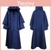Ages Hooded Middle Robe Cloak Wizard Role Playing Costume For Halloween Event
