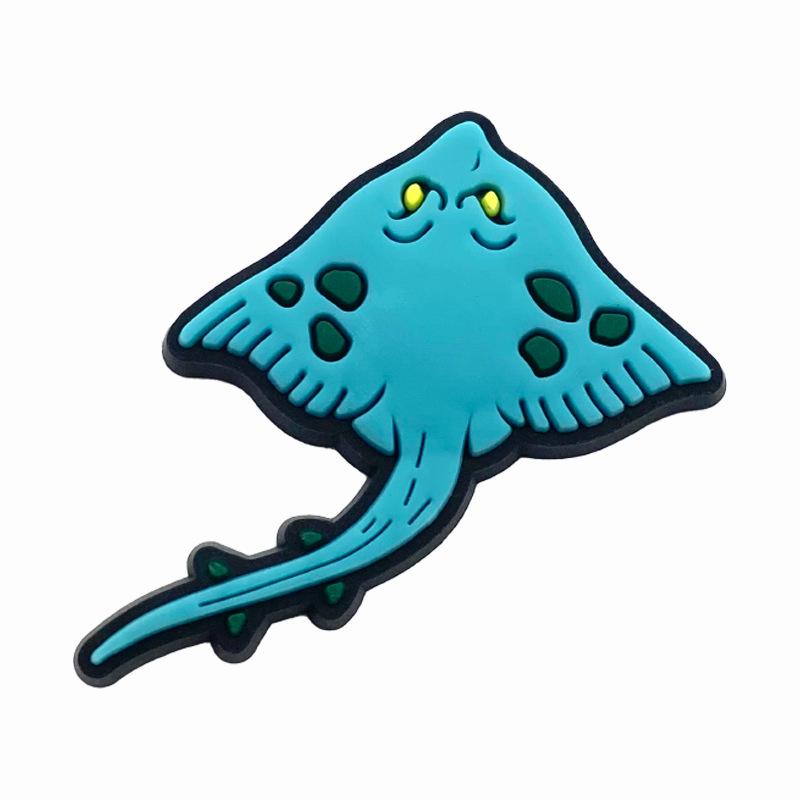 Ocean Series DIY Crocs Shoe Charms - Soft Rubber Decorative Buckles